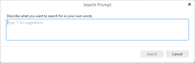 eM Client: Suche in natürlicher Sprache