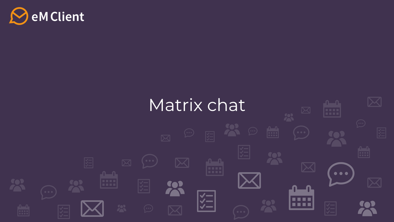 Matrix-Chat-Unterstützung
